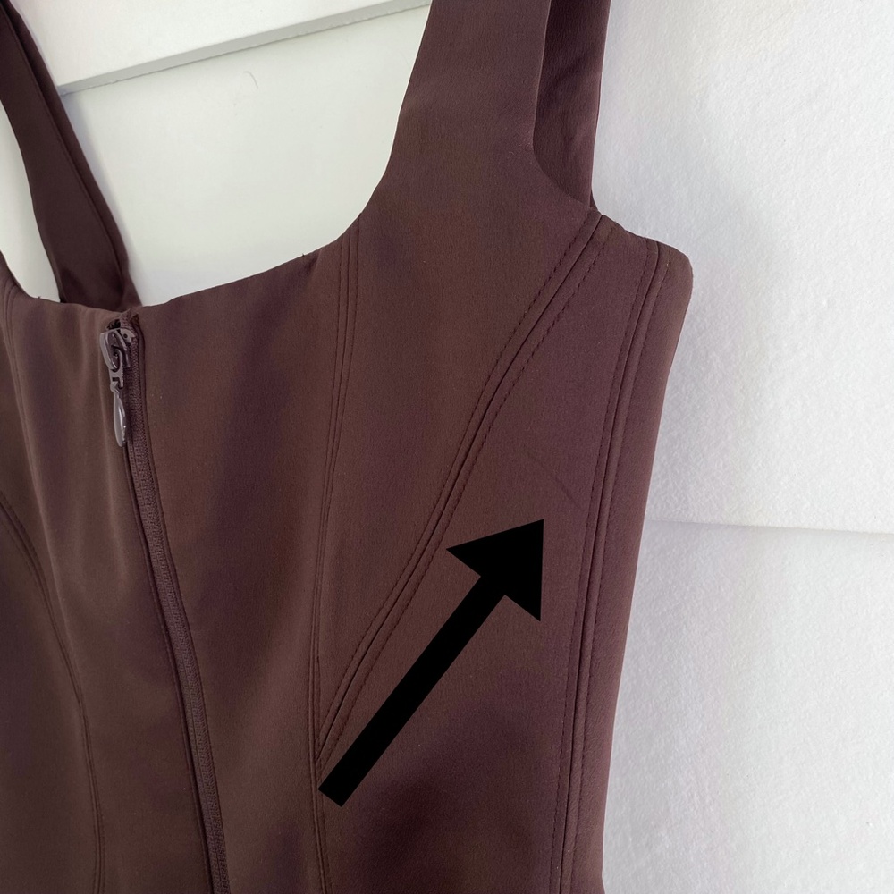 NEW House of CB Rafa Top Chocolate Brown XS - Picture 17 of 17